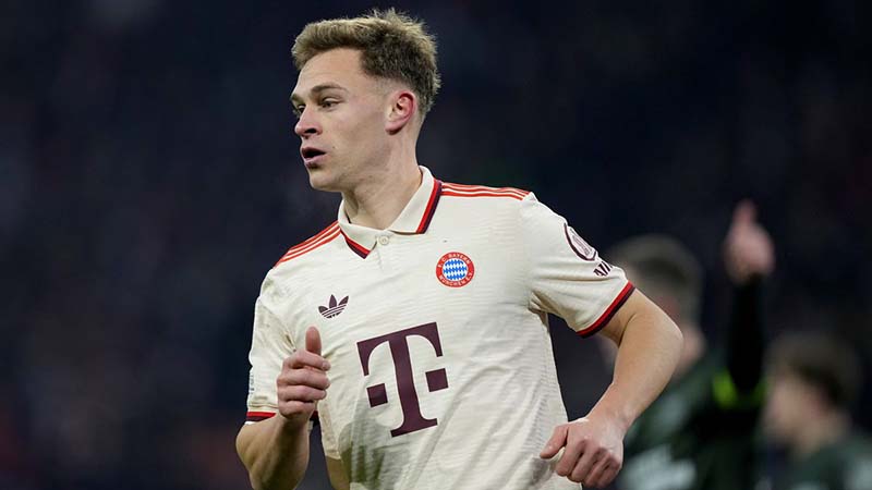 Bayern Munich chuẩn bị gia hạn hợp đồng với Kimmich đến 2028