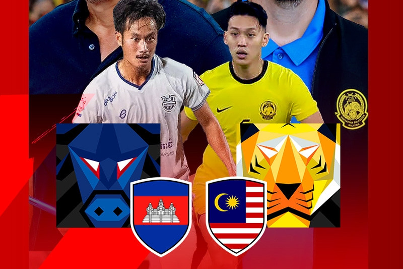 Campuchia Gây Chấn Động, Cầm Hòa Malaysia 2-2 Ngày Khai Màn AFF Cup 2024